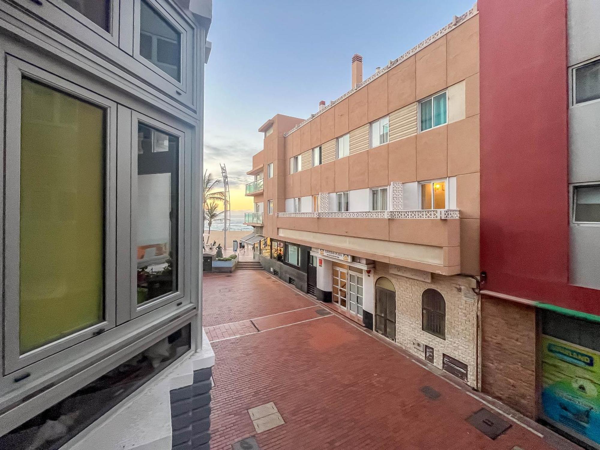 Apartamento A 20 M A Pie Playa De Las Canteras Las Palmas de Gran Canaria Eksteriør billede
